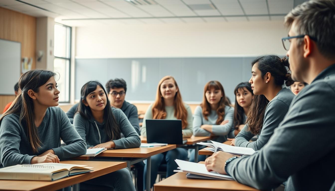 Structured study materials and learning resources on a desk